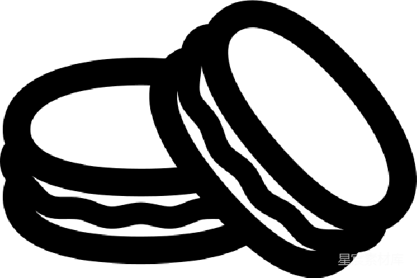 元素素材 马卡龙