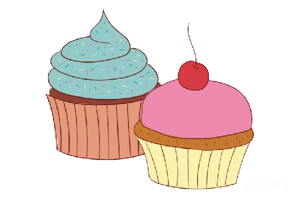 元素素材 muffin
