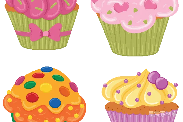 元素素材 muffin