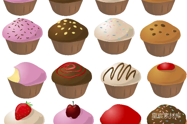 元素素材 muffin