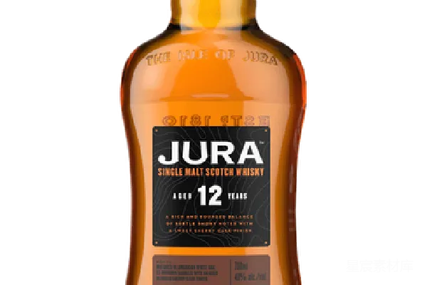 元素素材 Jura 12年单一麦芽苏格兰威士忌