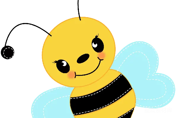 元素素材 蜜蜂