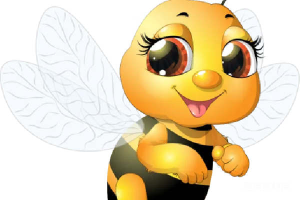 元素素材 蜜蜂