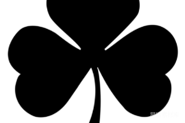 元素素材 四叶草