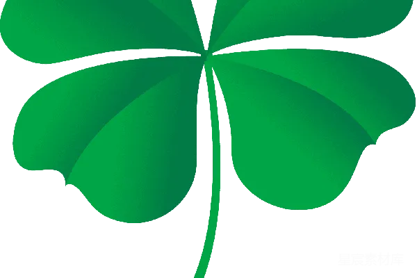 元素素材 四叶草