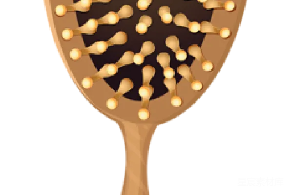 元素素材 梳子