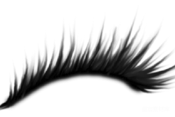 元素素材 睫毛