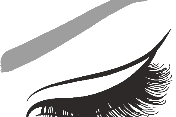 元素素材 睫毛
