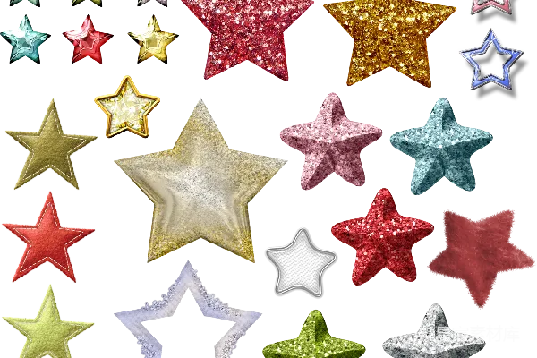 元素素材 星星