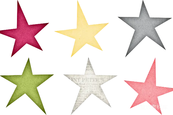元素素材 星星