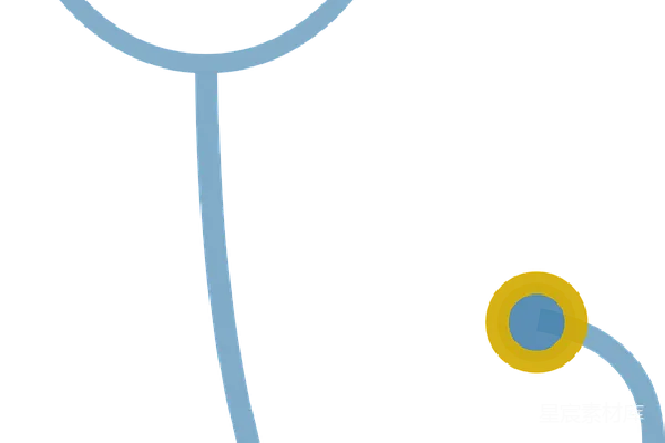 元素素材 听诊器插图