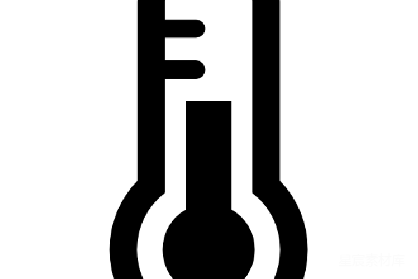 元素素材 温度计图标