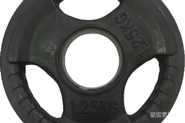 元素素材 黑色哑铃片1.25kg