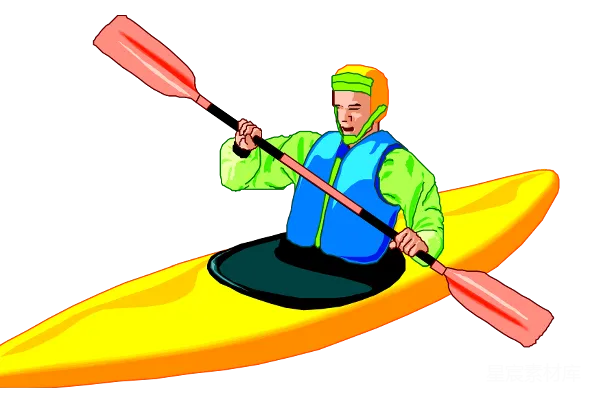 元素素材 kayak