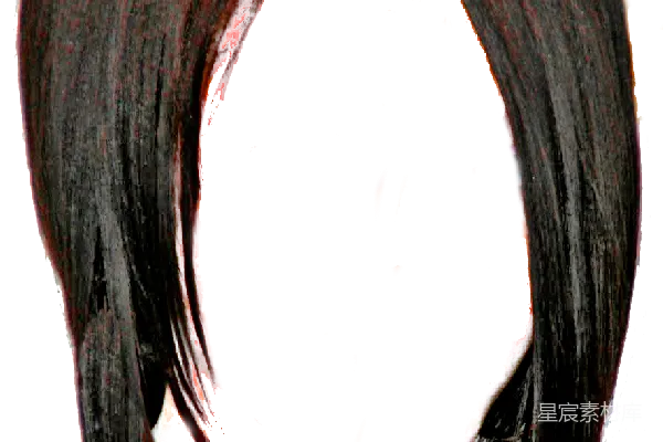 元素素材 头发