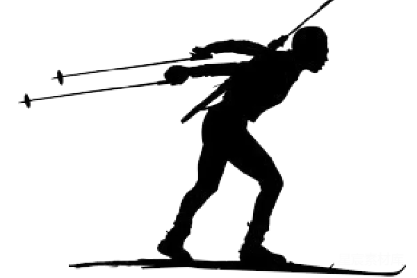 元素素材 biathlon