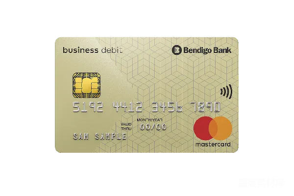 元素素材 Bendigo Bank 商业借记卡