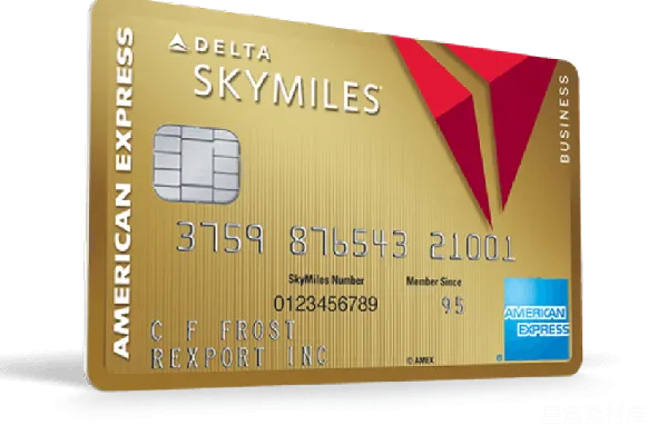 元素素材 Delta SkyMiles American Express金卡