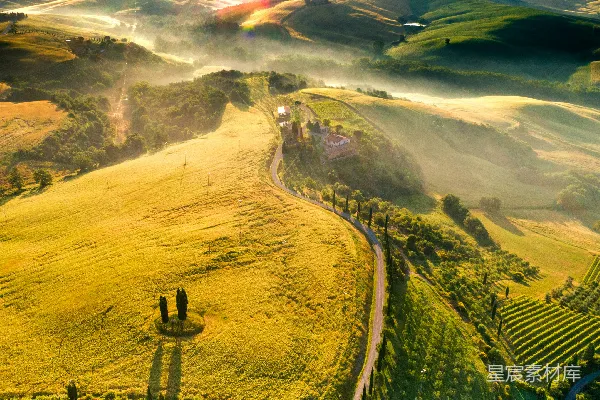 高清摄影 山的 aerial 拍摄