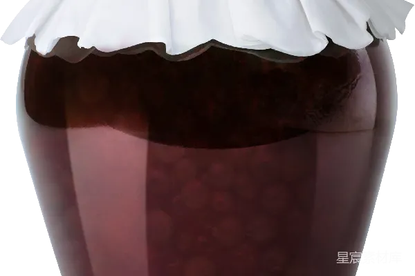 元素素材 自制蓝莓果酱