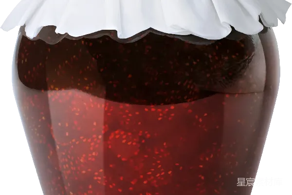 元素素材 自制草莓果酱