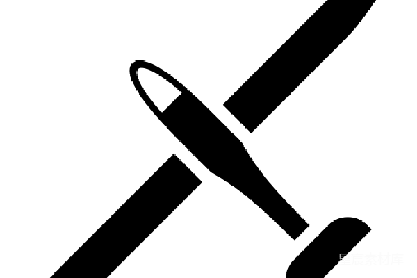 元素素材 滑翔机