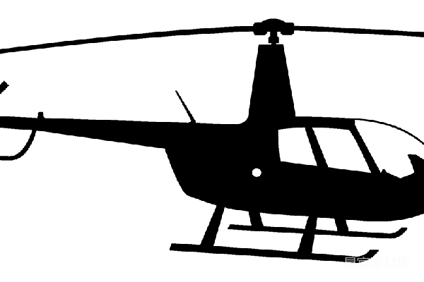 元素素材 直升机
