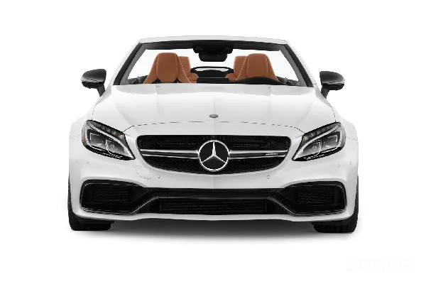 元素素材 奔驰AMG C63 Cabriolet前视图