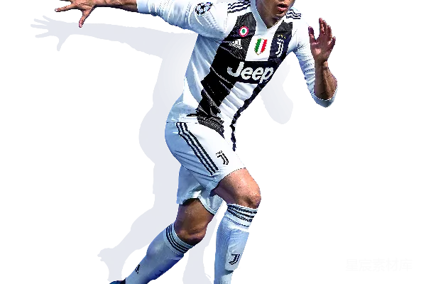 元素素材 Cristiano Ronaldo in Juventus Kit