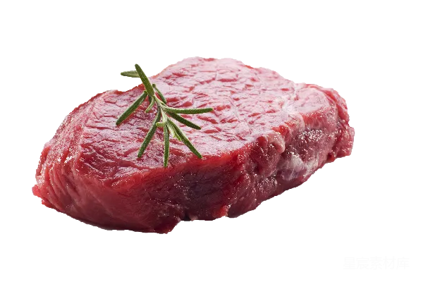 元素素材 生牛肉配迷迭香