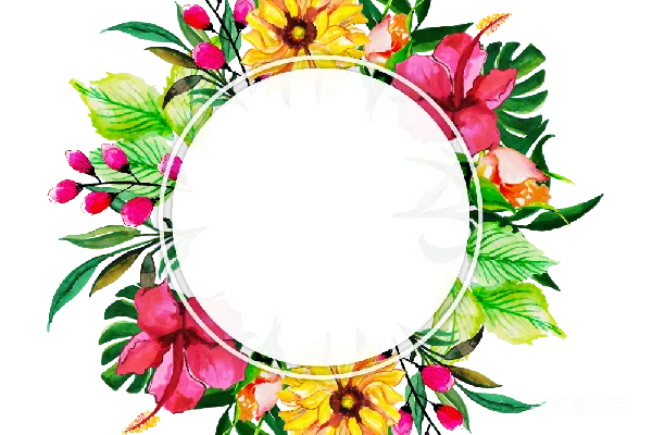 元素素材 花卉