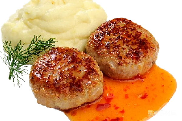 元素素材 炸肉排