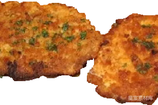 元素素材 炸肉饼