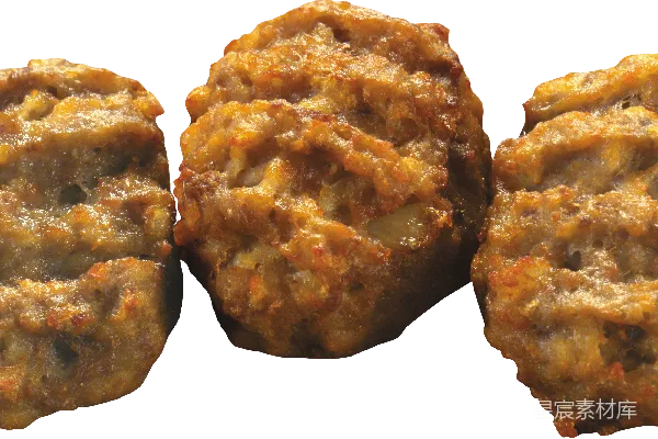 元素素材 炸肉饼