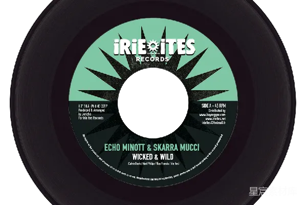 元素素材 Irie Ites Records的黑胶唱片封面
