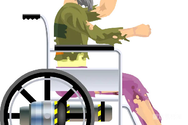 元素素材 轮椅