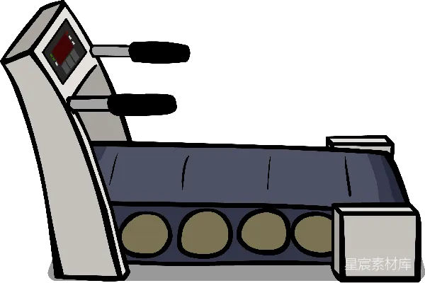 元素素材 跑步机