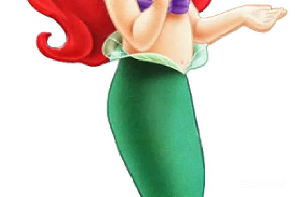 元素素材 小美人鱼的魔法时刻