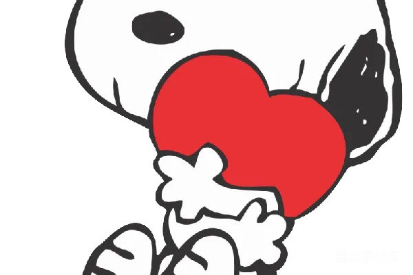 元素素材 史努比