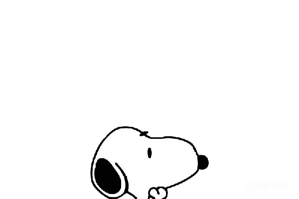 元素素材 史努比