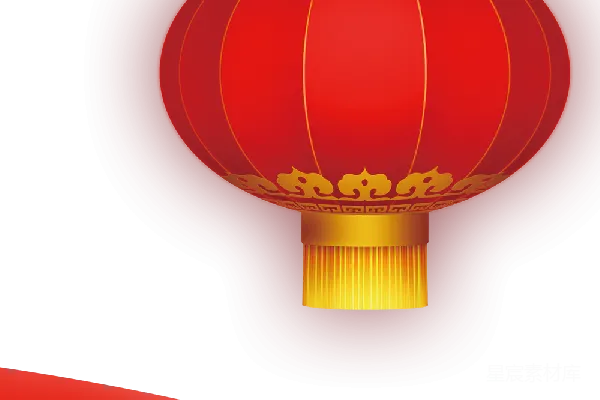 元素素材 春节红灯笼