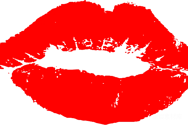 元素素材 吻