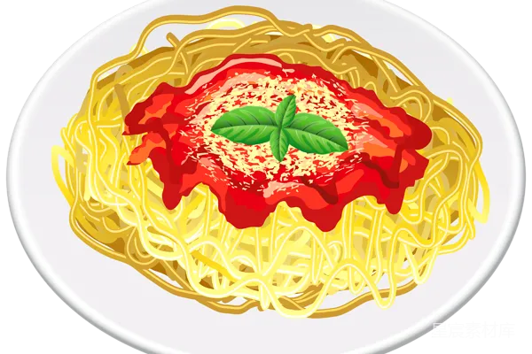 元素素材 意大利面