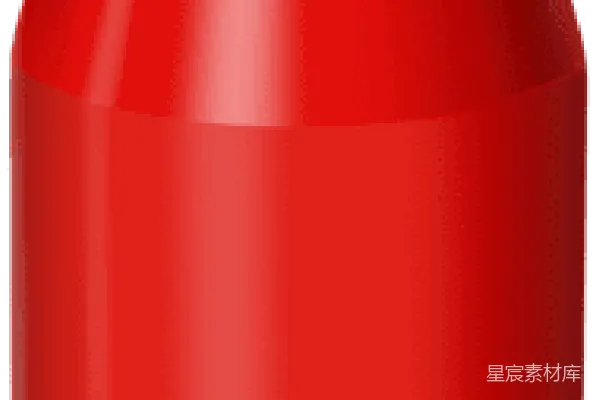 元素素材 红色酱料瓶