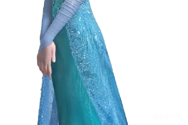 元素素材 冰雪奇缘中的艾尔莎公主