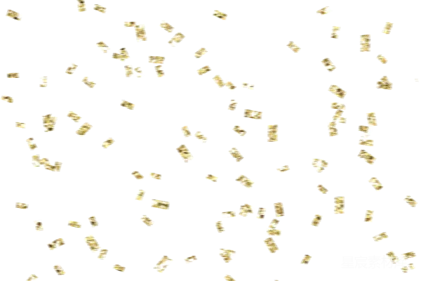 元素素材 金色碎片背景