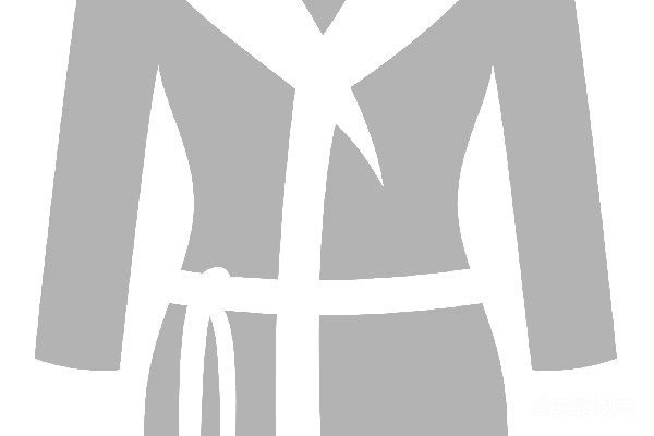 元素素材 浴袍