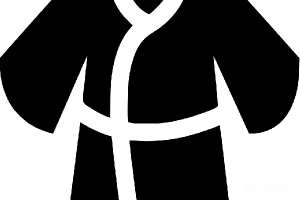元素素材 浴袍
