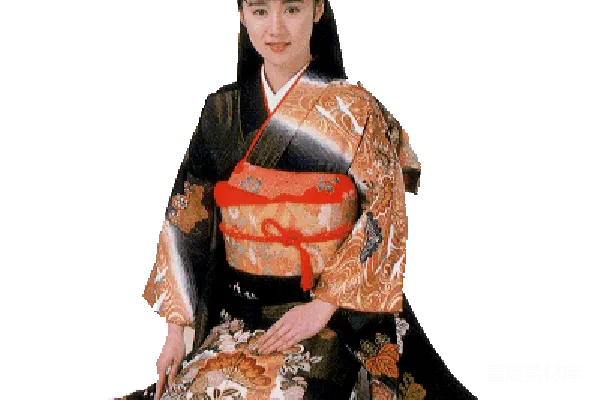 元素素材 和服