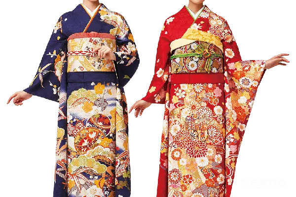 元素素材 和服